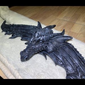 Gothic Dragon for Door Or Mirror Accents, Hard To Find, Good Condition